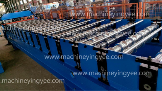 Hot sale glazed roof sheet roll forming machine glazed making roofing machine build roofing tile machine in China factory