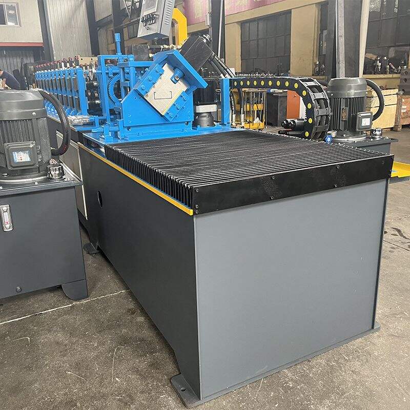 Stud and track roll forming machine