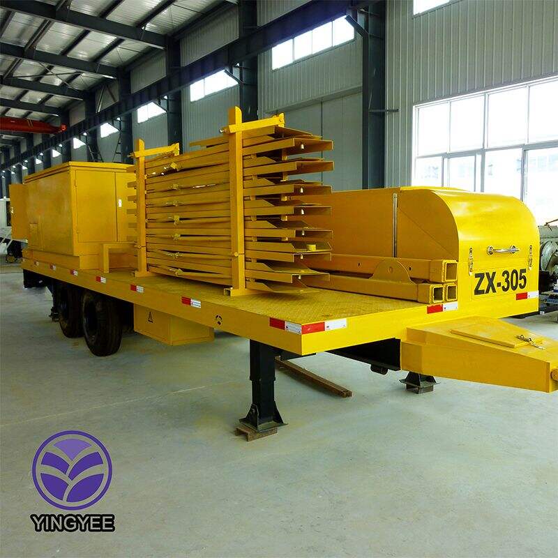 Horizontal big span roll forming machine