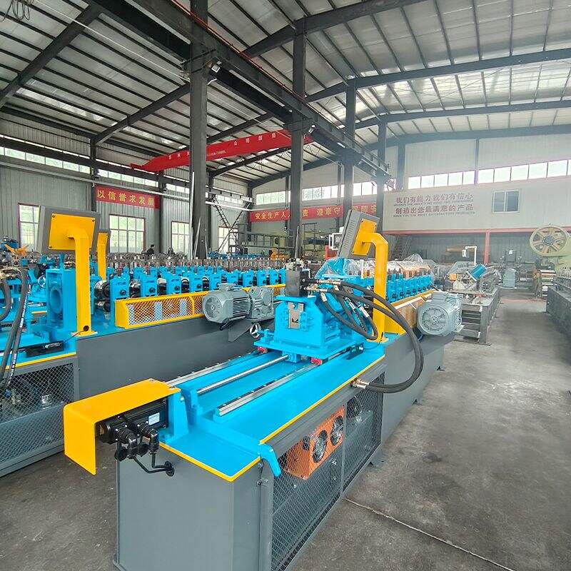 Wall angle roll forming machine