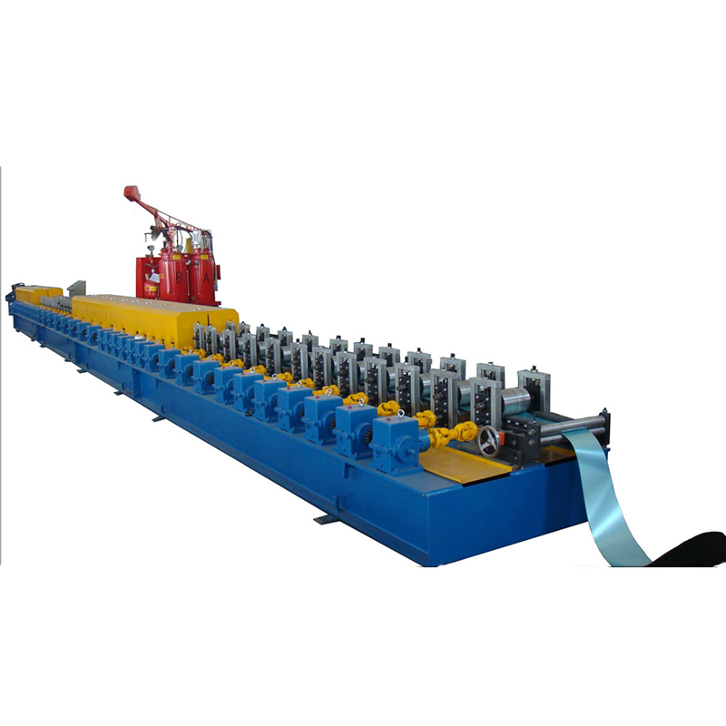 Roller shutter door slats roll forming machine