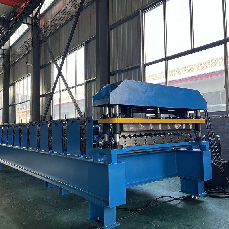 corrugated roof sheet roll forming machine