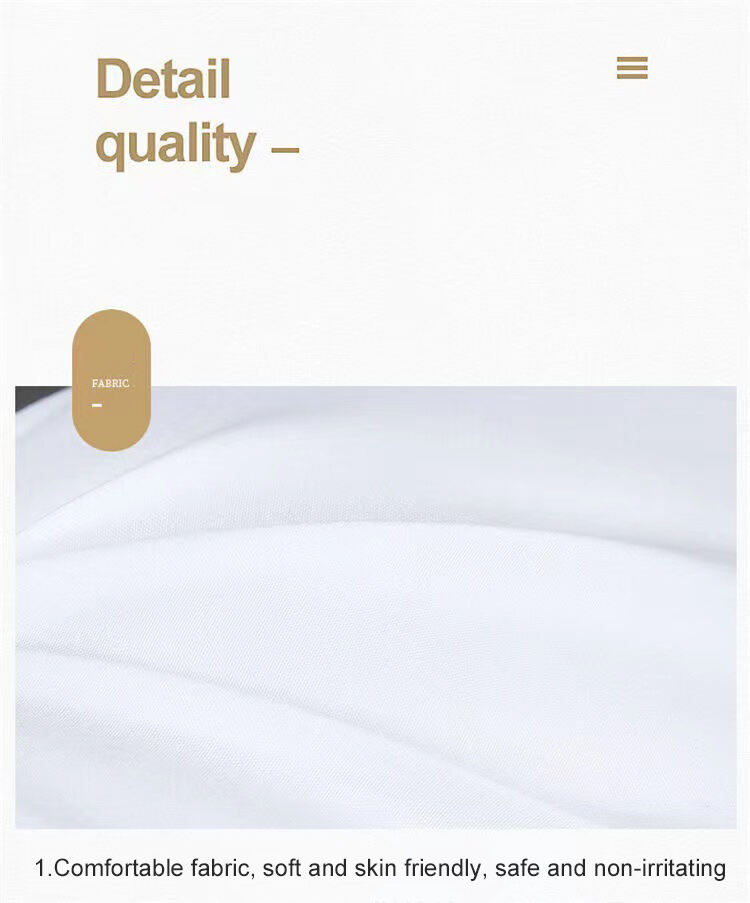 Polyester fiber cotton hotel fabric popular pillowcase matching pillow core manufacture