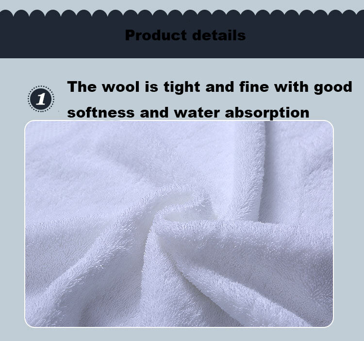 100% cotton towel 5-star luxury popular modern white hotel bath towel set supplier