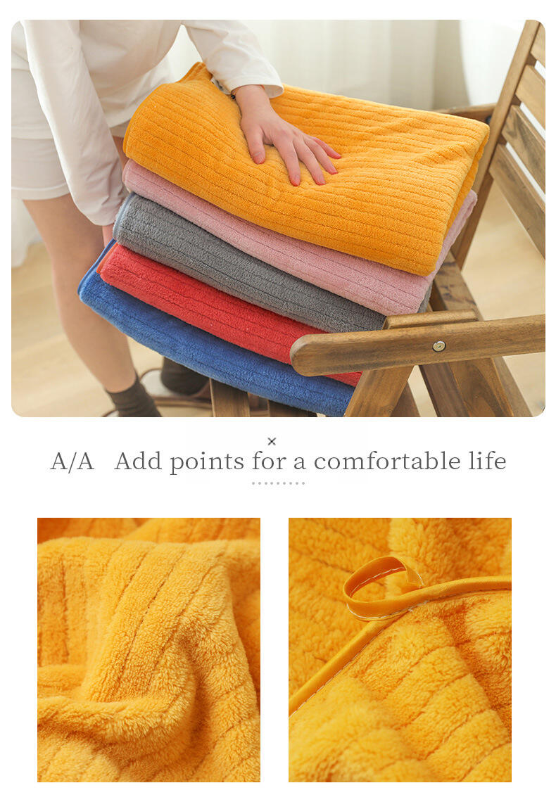 Wholesale Soft coral fleece absorbent microfiber bath towel factory