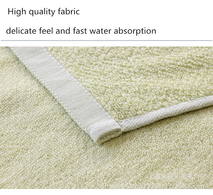 Wholesale organic bamboo fiber towels or custom towels logo embroidery durable absorbent soft towels factory