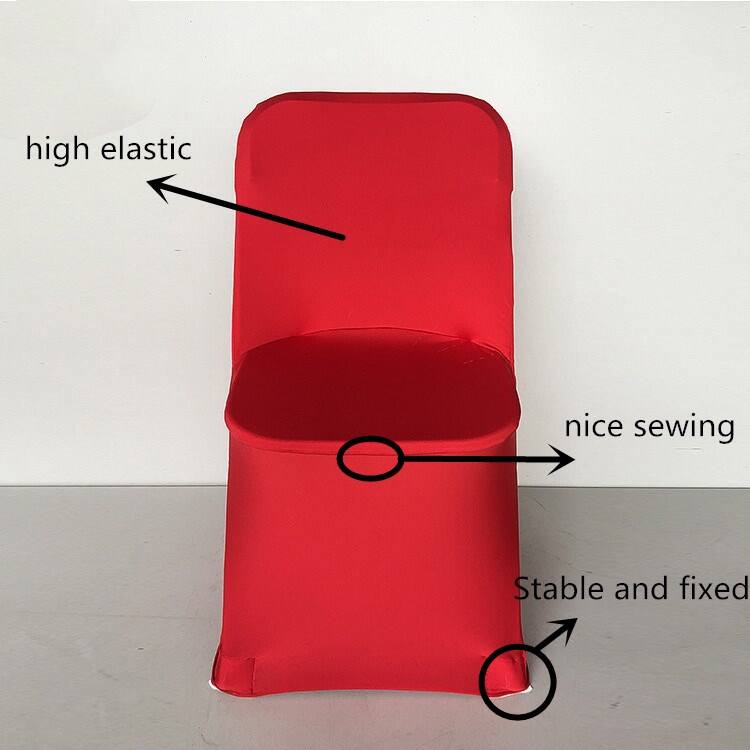 Custom Premium Quality Colorful Spandex Chair Cover for Banquet Wedding supplier