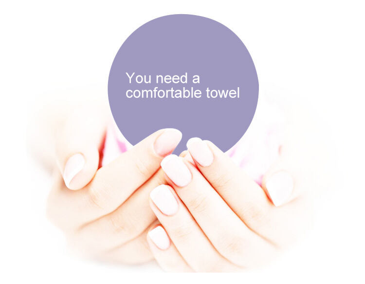 Face towel cotton High quality satin bath linens hand towels manufacture