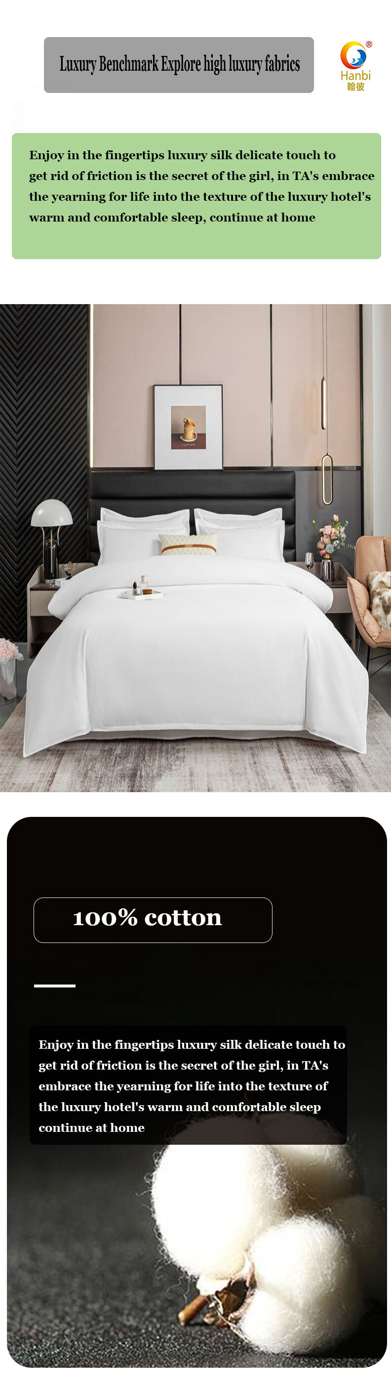 Hotel four-piece hotel linen manufacturers cotton five-star white sateen quilt cover cotton bed sheets beds bedding set supplier