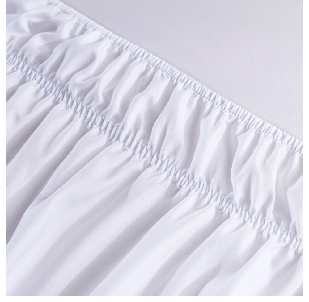 Hotel Bed Skirt Wrap Around Elastic Without Bed Surface Twin /Full/ Queen/ King Size 40cm Height for Home Decor supplier