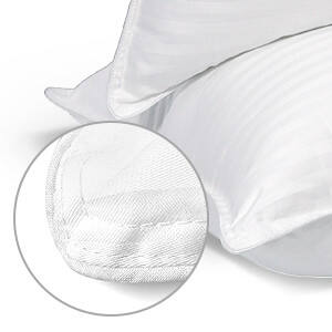 Premium 100% cotton down alternative insert bed pillows for sleeping manufacture