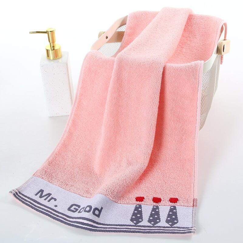 High quality promotional gifts towels terry fabric 100% cotton adult home towel factory