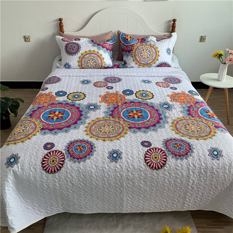 wholesale luxury korea handmade quilt home textile summer turkey washed bedspread patchwork quilt cotton comforter set details