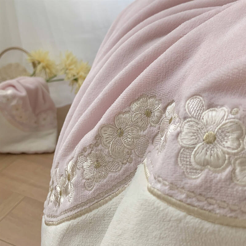 High quality 100% Cotton Pink Bed Sheets Quilt Comforter Set Pillow case Luxury Home Bedding Set supplier