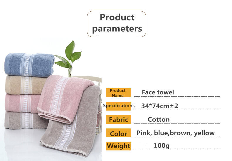 Hot factory direct sales customized home-hotel 100% pure cotton thick hand towel supplier