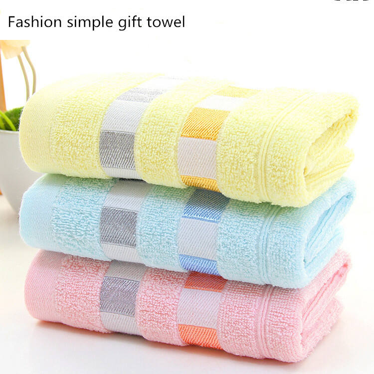 Home Textile 3 Color Satin Absorbent Hand Towels Organic White Face Towel 100% Cotton supplier