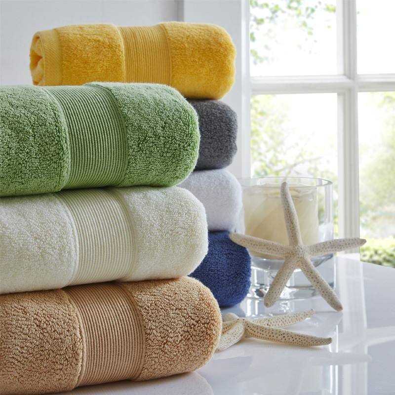 5 Star Hotel Supplies 100% cotton 16s 70*140cm white soft Bath Towel supplier