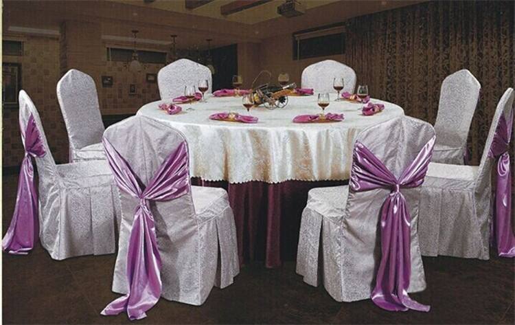 Factory direct cheap polyester spandex chair cover restaurant chair cover supplier