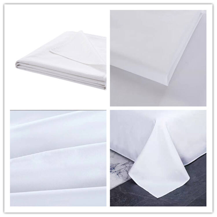 white bed sheets for hotels and hospitals