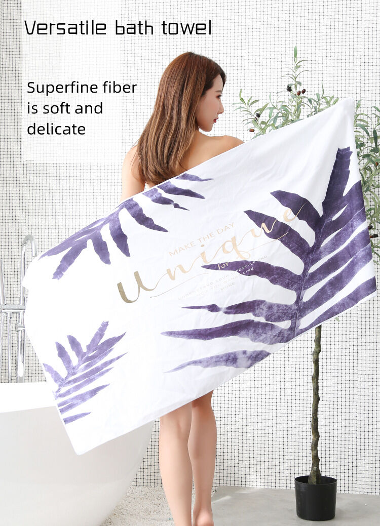 Best Selling Customized Microfiber Printed Quick Dry Sand Free Beach Towel details