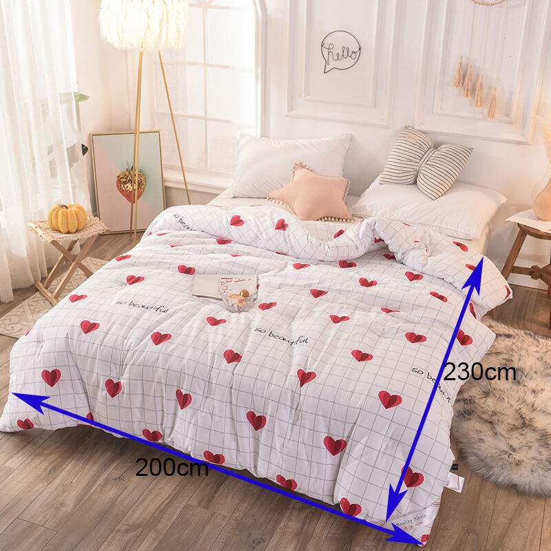 Wholesale Bed Summer Quilting Room Microfiber Winter Bedding quilt home use factory