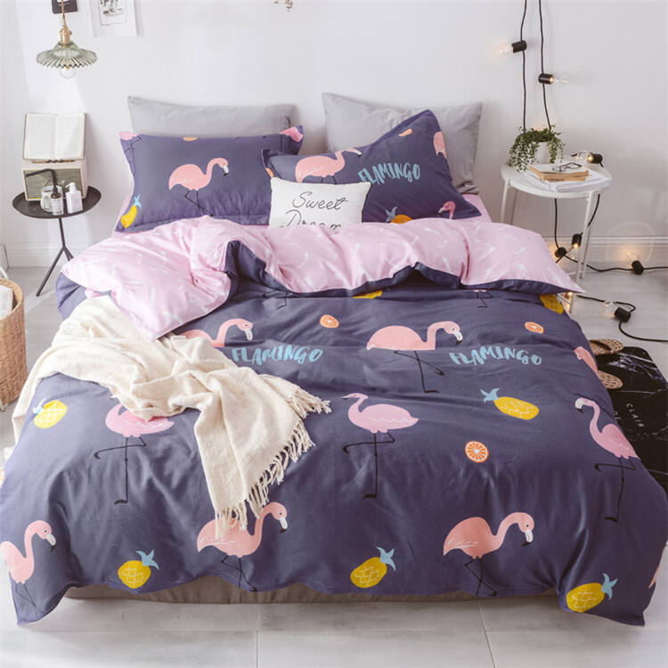 King size Wholesale Comforter Bed Sheet Bedding Set factory