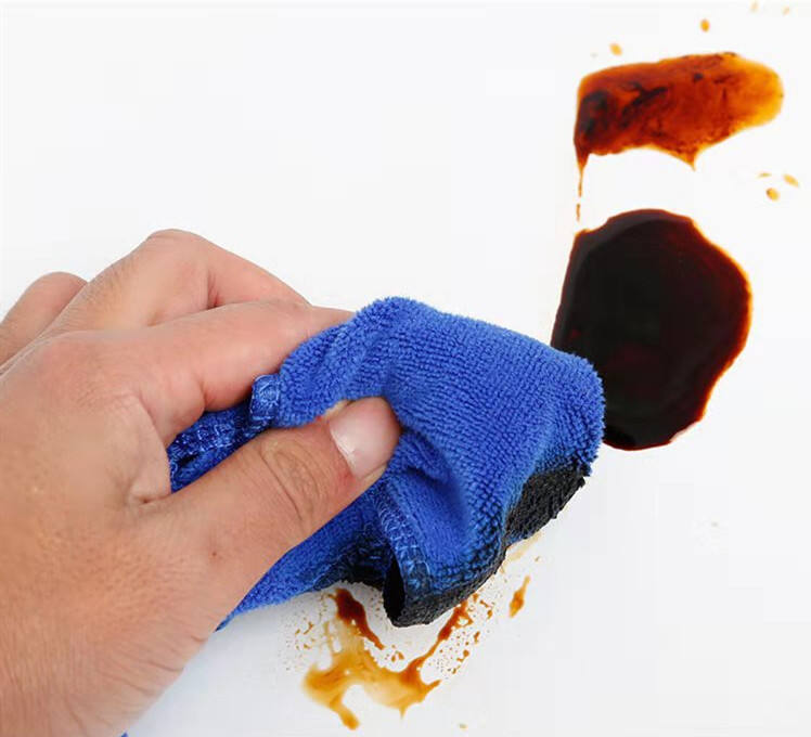 Hot sale cheap multi color Square Cleaning Kitchen cleaning car wash Towels supplier