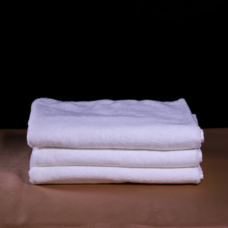 High absorbent plain white 16S hotel bath towel for SPA supplier