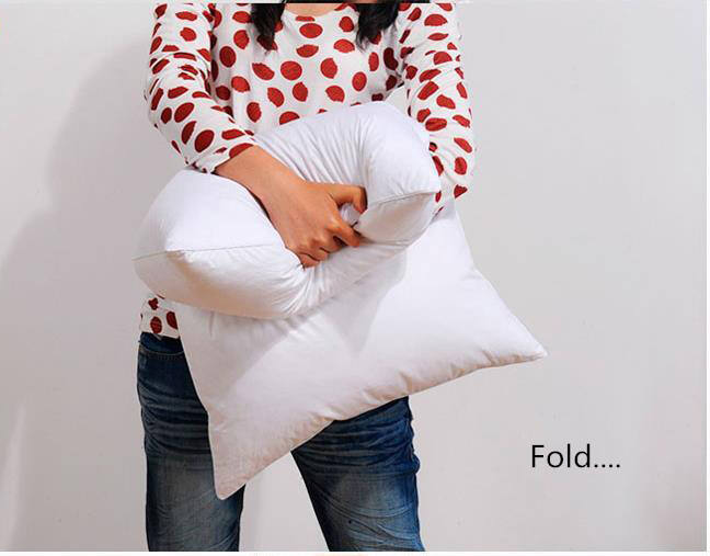 Factory supply luxury pure Cotton Cover 5 Star Hotel Pillow manufacture