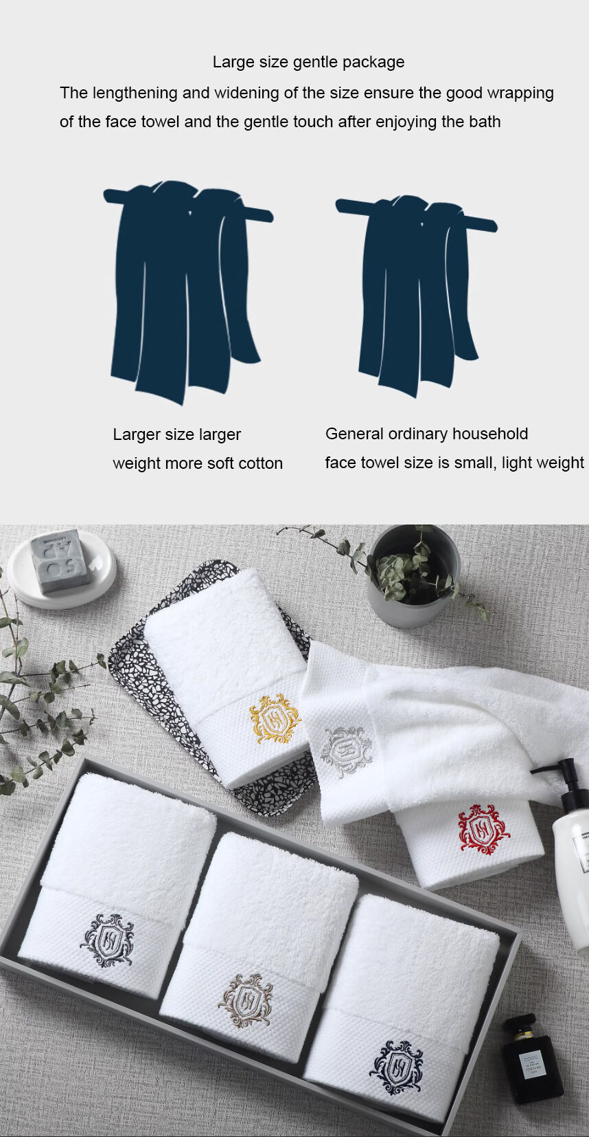 One-stop hotel custom cotton soft and comfortable cotton towel bath towel supplier