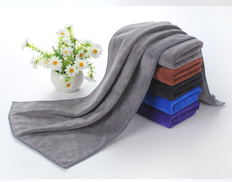 Wholesale Customized High Water Absorption Durable Car Wash Microfiber Towel details