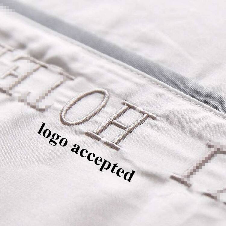 Homestay Hotel Fabric Satin Striped Bed Sheet Fabric Thickened White bed sheet set cotton manufacture