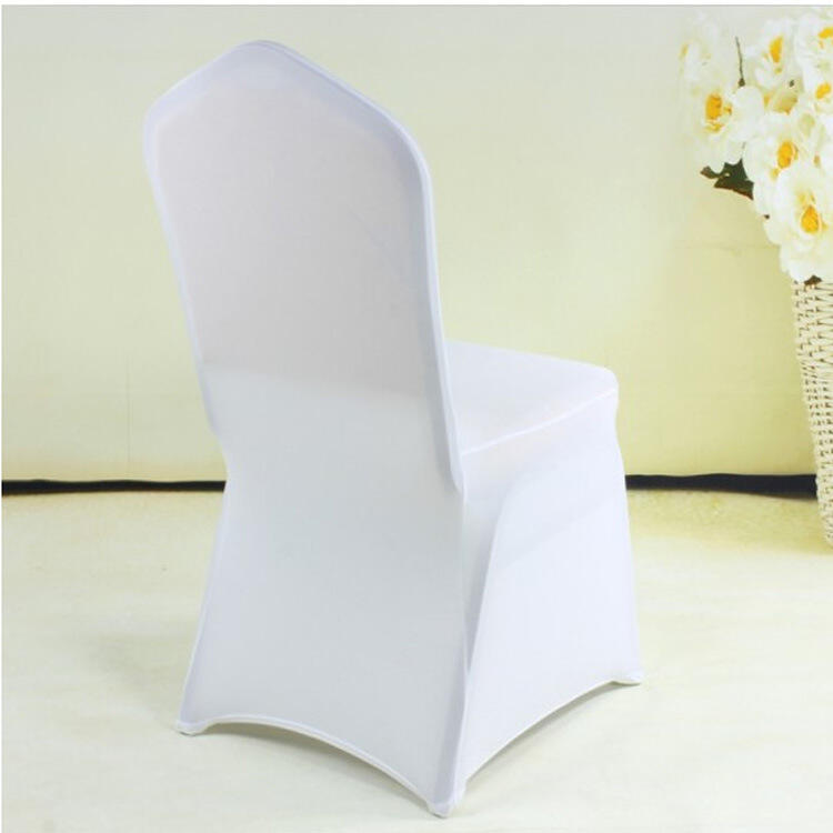 Wholesale red spandex durable thickened quality chair cover factory