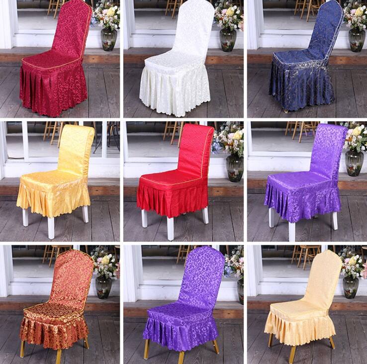 Factory direct cheap polyester spandex chair cover restaurant chair cover details