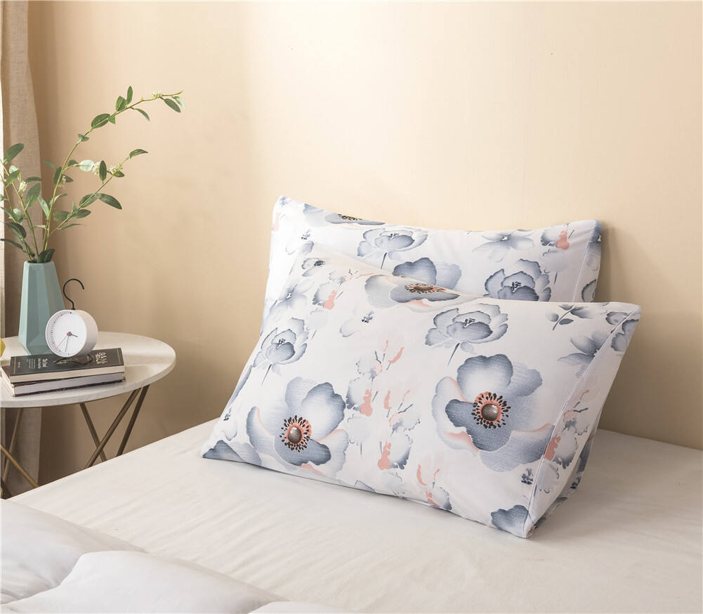 wholesale environmental printing 100% polyester fabric bedding set supplier