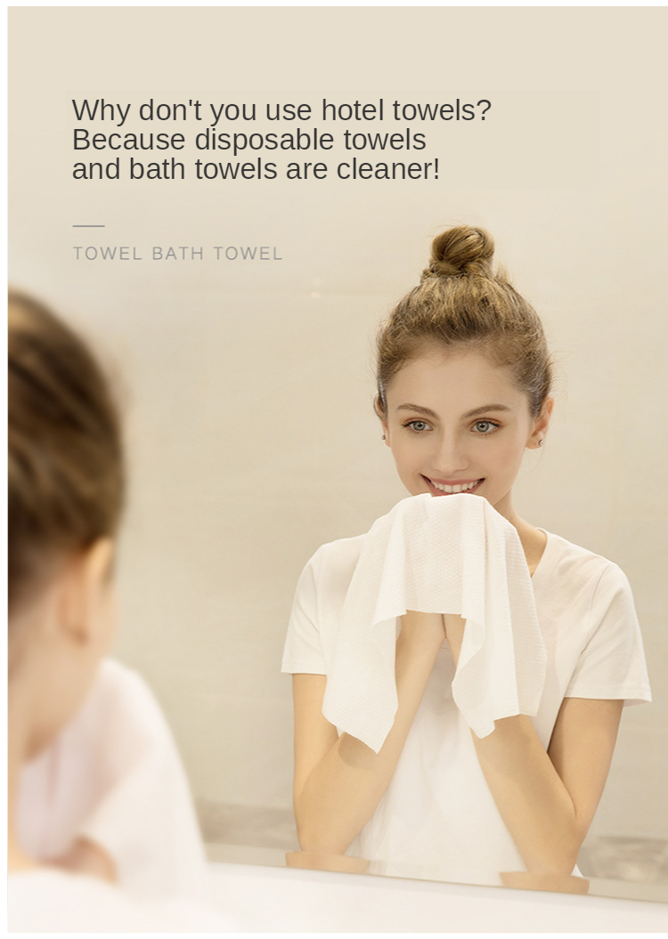 Wholesale Environmental clean healthy Soft disposable towel for bath manufacture