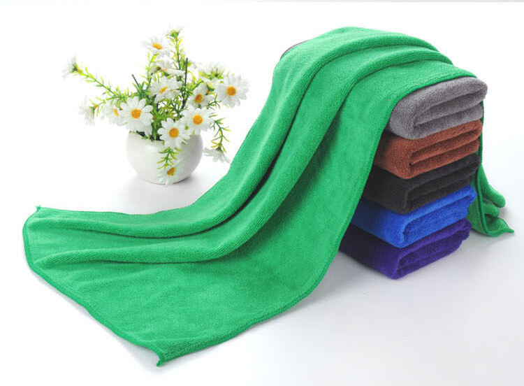 Wholesale Customized High Water Absorption Durable Car Wash Microfiber Towel factory