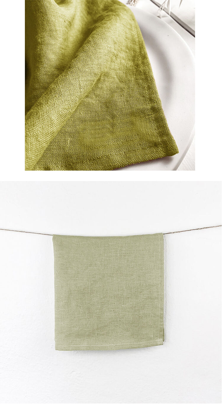 Wholesale cheap french elegant linen cotton cloth table napkin for party dinner wedding factory