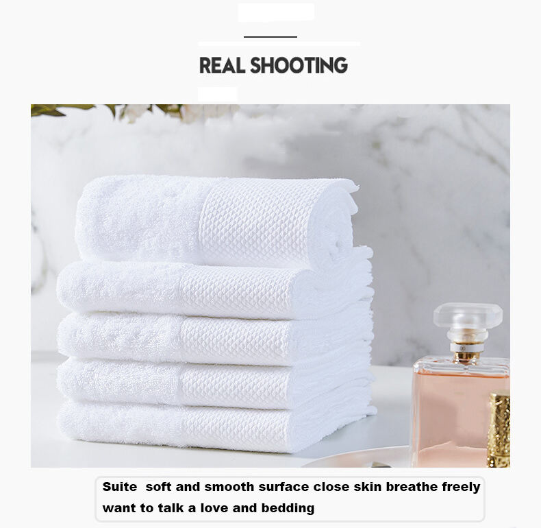 Hot Price Cotton White Spa Towels Guests get a great deal on white bath towels at white bath towel factory