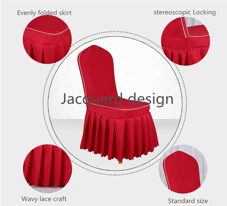 Factory direct cheap polyester spandex chair cover restaurant chair cover details