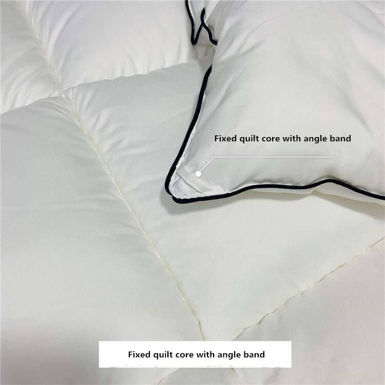 Factory supplier luxury goose/duck down feather duvet insert duck down quilt 5-star hotel comforter details