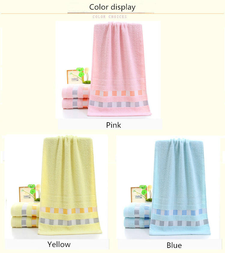 Home Textile 3 Color Satin Absorbent Hand Towels Organic White Face Towel 100% Cotton manufacture