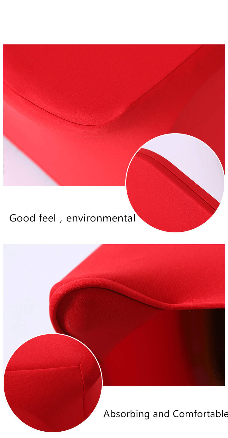 Wholesale red spandex durable thickened quality chair cover supplier