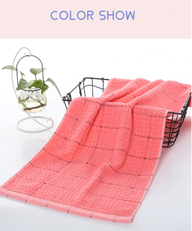 Home Textile Supplier Honeycomb-like Absorbent Hand Towels Organic White Face Towel 100 Cotton manufacture