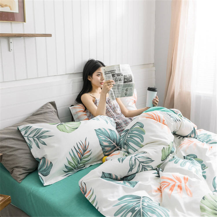 Latest design king size 3D printing household bedding sets supplier