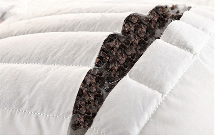 Hotel special function health care Smart neck relax sleep buckwheat/straw pillow supplier