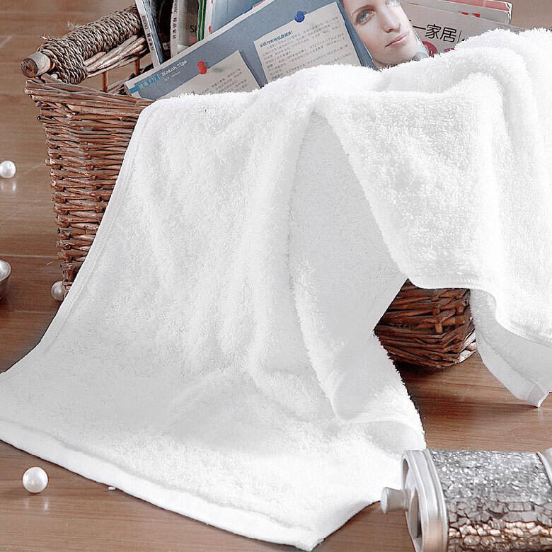 soft quick-dry 16S cotton custom towel set for hotel manufacture