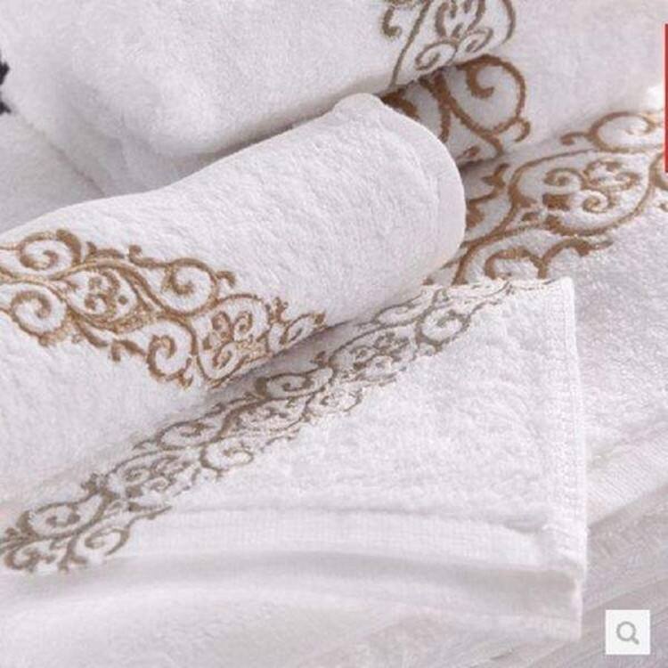 5 Star Hotel Supplies 100% cotton 16s 70*140cm white soft Bath Towel supplier