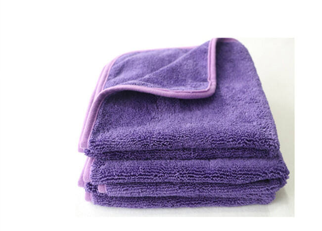 Customized Plain Dyed Quick Dry Well Absorbency Household Car Cleaning Towel factory