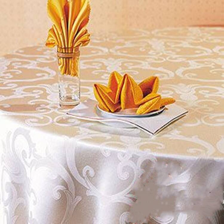 Supplier wholesale wedding banquet Burgundy luxury Manteles customized hotel table cloth supplier